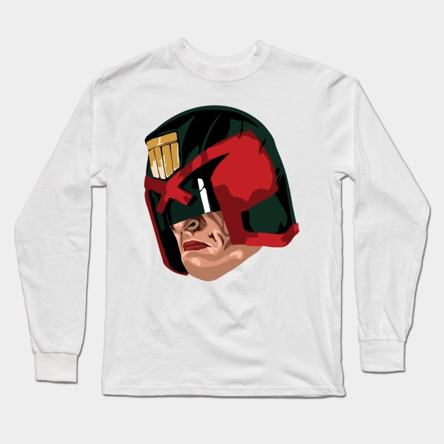 Dredd Long Sleeve T-Shirt by FutureSpaceDesigns